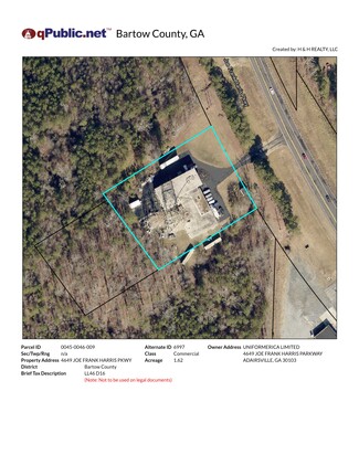 More details for 4649 Joe Frank Harris Pky NW, Adairsville, GA - Industrial for Lease