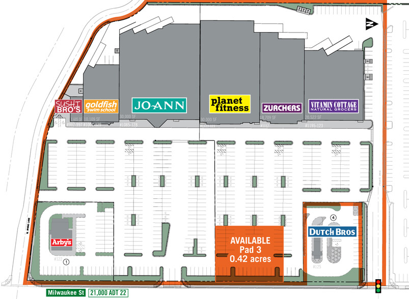 997-1123 N Milwaukee St, Boise, ID for lease - Site Plan - Image 3 of 4