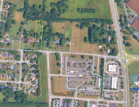 214 Haynes Dr, Murfreesboro, TN - AERIAL  map view