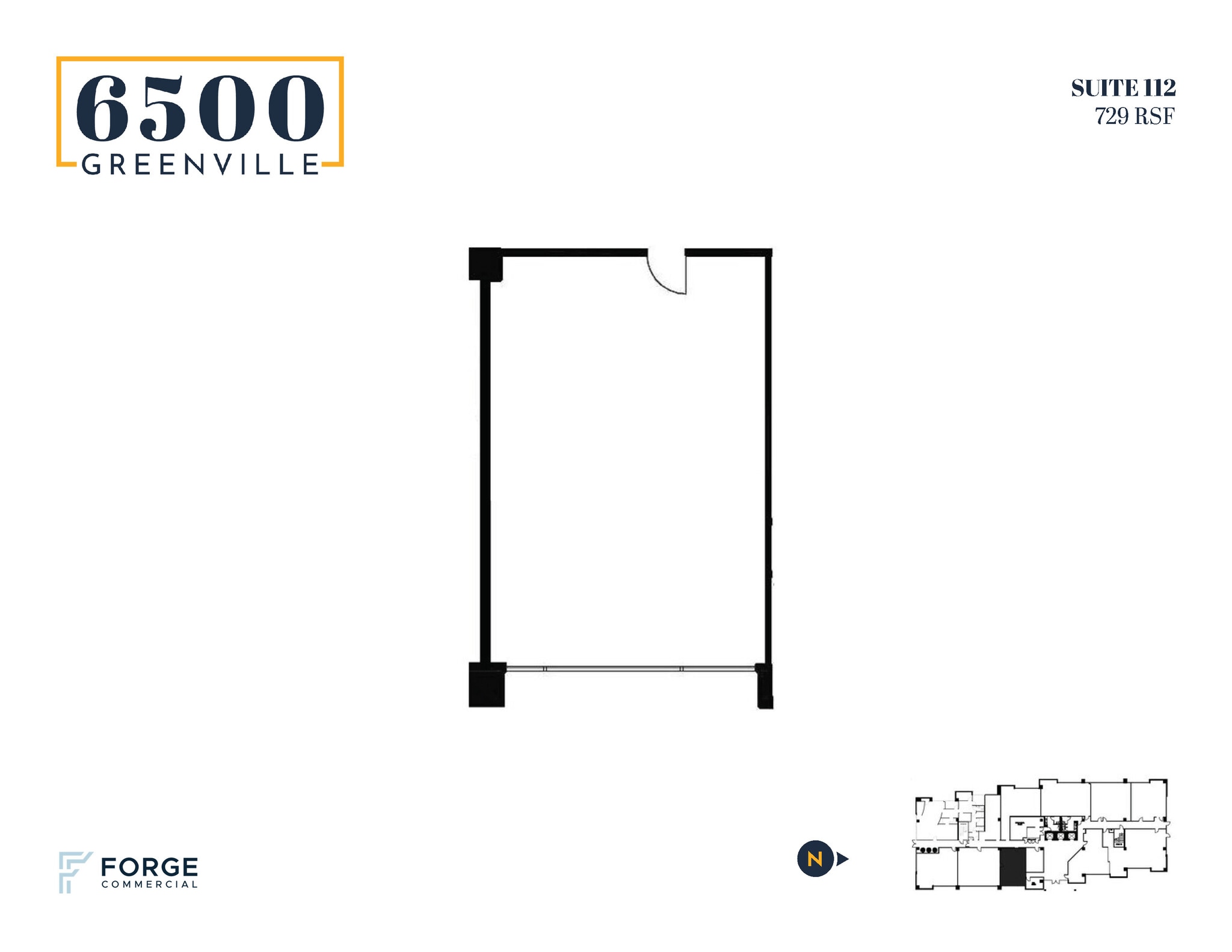 6500 Greenville Ave, Dallas, TX for lease Floor Plan- Image 1 of 1