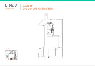 523 Davis Dr, Morrisville, NC for lease Floor Plan- Image 2 of 3