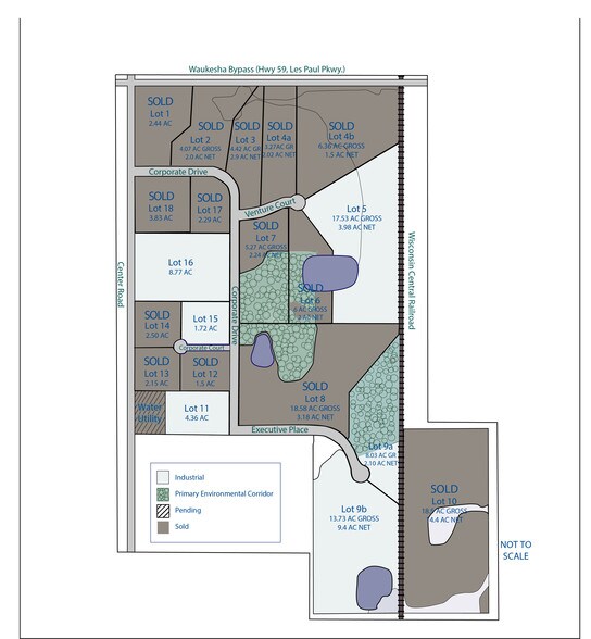 Corporate Dr, Waukesha, WI for sale - Site Plan - Image 1 of 1
