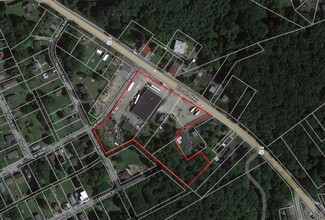 770 W Lincoln Hwy, Coatesville, PA - aerial  map view