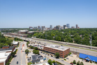 950 Francis Pl, Clayton, MO - aerial  map view