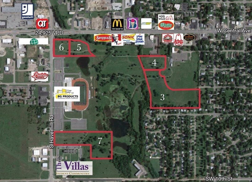 W Central & Haverhill Ave, El Dorado, KS for sale - Building Photo - Image 1 of 1