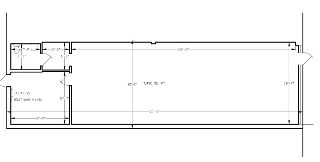 2615 Eastern Ave, Plymouth, WI for lease Floor Plan- Image 1 of 1