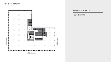 530 Fifth Ave, New York, NY for lease Floor Plan- Image 2 of 2