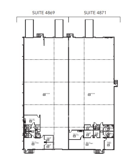 3276-3284 Quebec St, Dallas, TX for lease Floor Plan- Image 1 of 1