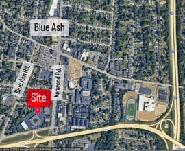 9403 Kenwood Rd, Blue Ash, OH - AERIAL  map view
