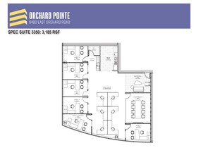 8480 E Orchard Rd, Greenwood Village, CO for lease Floor Plan- Image 1 of 1