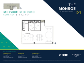 111 W Monroe St, Phoenix, AZ for sale Floor Plan- Image 1 of 1