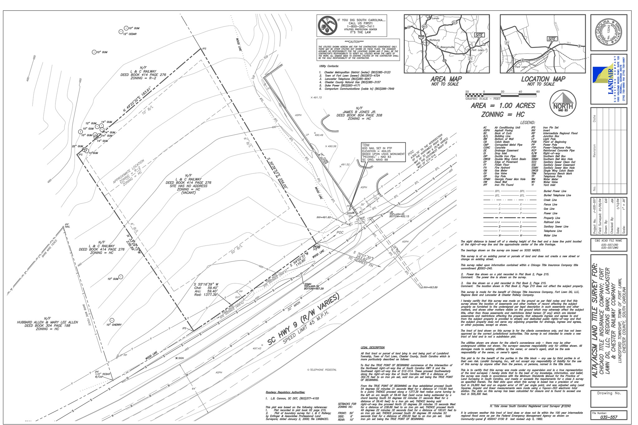 5901 Lancaster Hwy, Fort Lawn, SC for lease Site Plan- Image 1 of 6