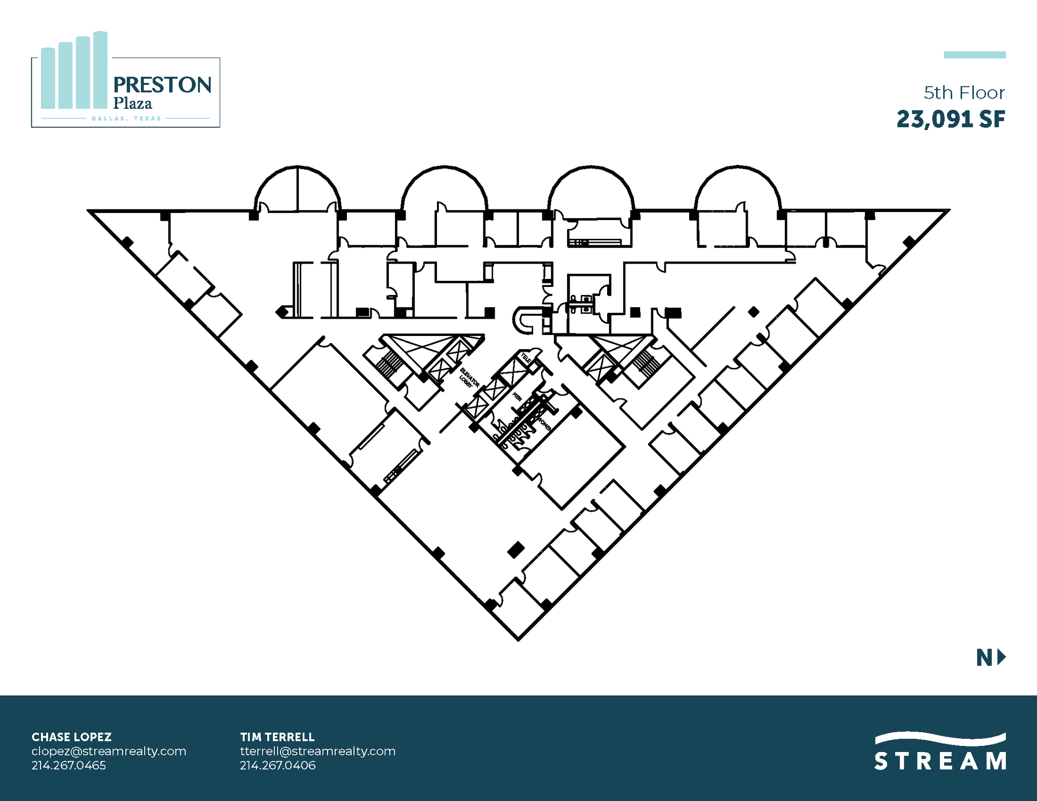 17950 Preston Rd, Dallas, TX for lease Floor Plan- Image 1 of 1