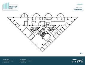 17950 Preston Rd, Dallas, TX for lease Floor Plan- Image 1 of 1