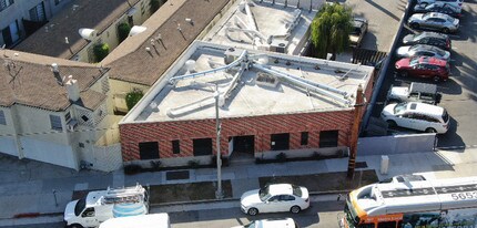 147 N San Vicente Blvd, Beverly Hills, CA - aerial  map view