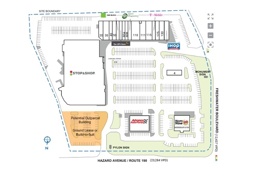 54 Hazard Ave, Enfield, CT for sale - Site Plan - Image 1 of 1