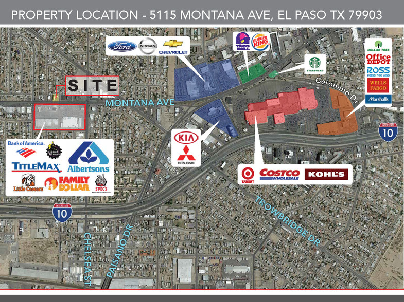 5115 Montana Ave, El Paso, TX for sale - Building Photo - Image 1 of 1