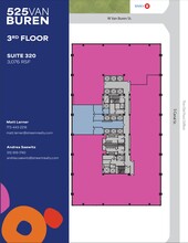 525 W Van Buren St, Chicago, IL for lease Floor Plan- Image 2 of 3