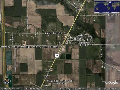 2268 E Sigler Rd, Carleton, MI for sale - Aerial - Image 2 of 6