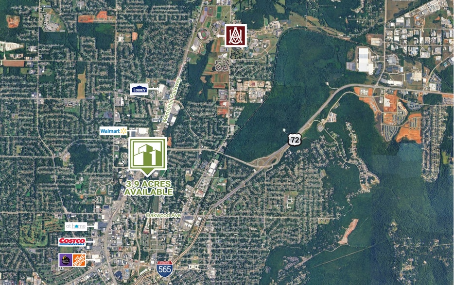 Max Luther Drive Northwest, Huntsville, AL for sale - Building Photo - Image 2 of 2