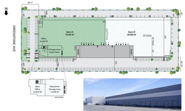 11401 Greenstone Ave, Santa Fe Springs, CA for lease Site Plan- Image 1 of 1