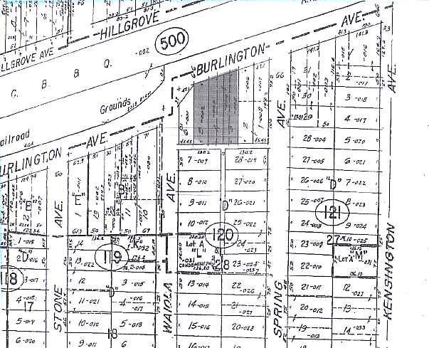 512 W Burlington Ave, La Grange, IL for lease - Plat Map - Image 1 of 1