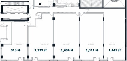 1538 10 Av SW, Calgary, AB for lease Floor Plan- Image 1 of 1