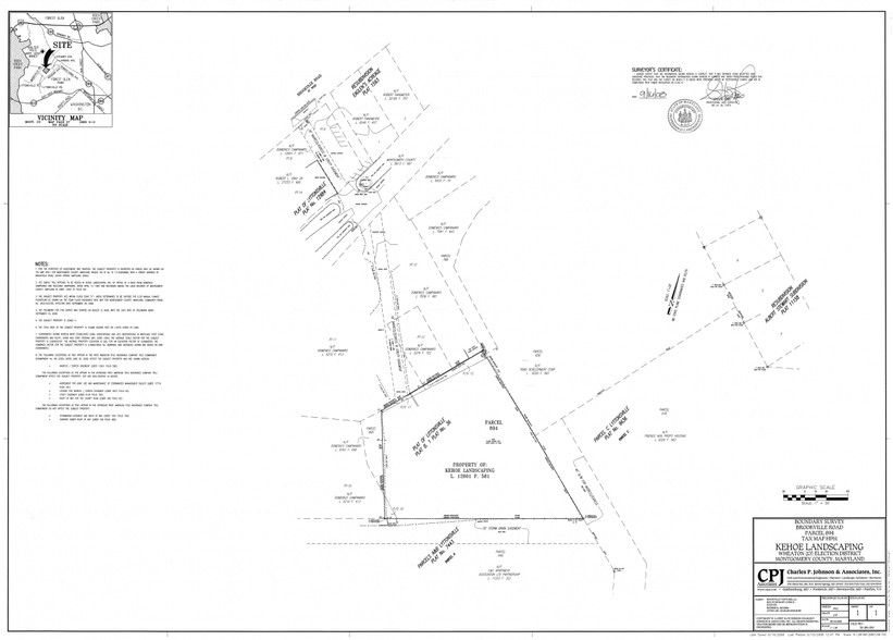 8913 Brookville Rd, Silver Spring, MD for lease - Plat Map - Image 2 of 3