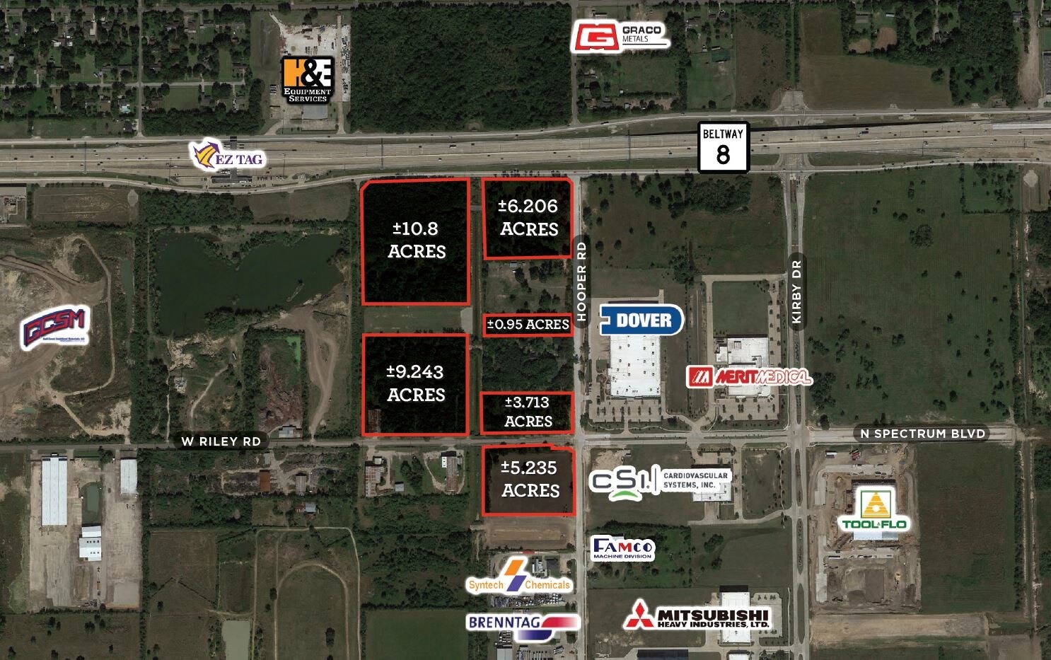 Beltway 8 & Hooper Rd, Houston, TX for sale Aerial- Image 1 of 1