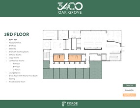 3400 Oak Grove Ave, Dallas, TX for lease Site Plan- Image 1 of 5