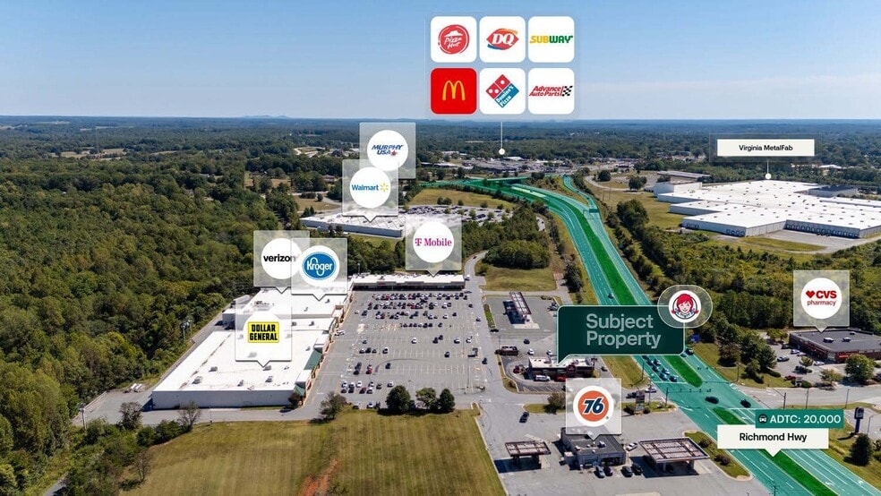 7741 Richmond Hwy, Appomattox, VA for sale - Building Photo - Image 2 of 2