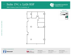 8800 N Gainey Center Dr, Scottsdale, AZ for lease Floor Plan- Image 1 of 1