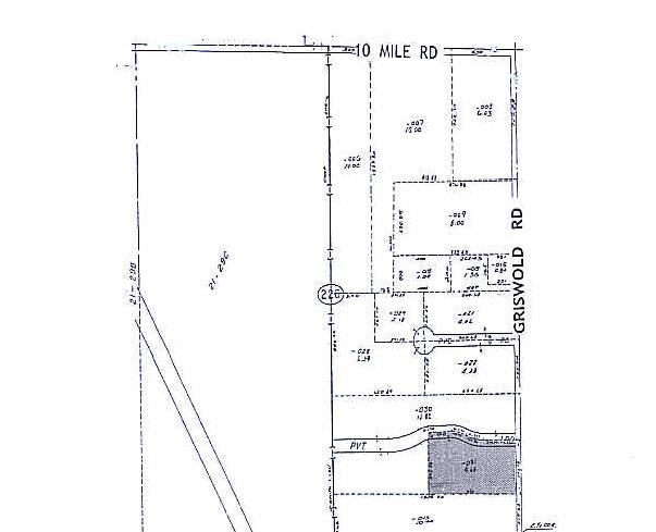 23455 Griswold Rd, South Lyon, MI for lease - Plat Map - Image 2 of 2