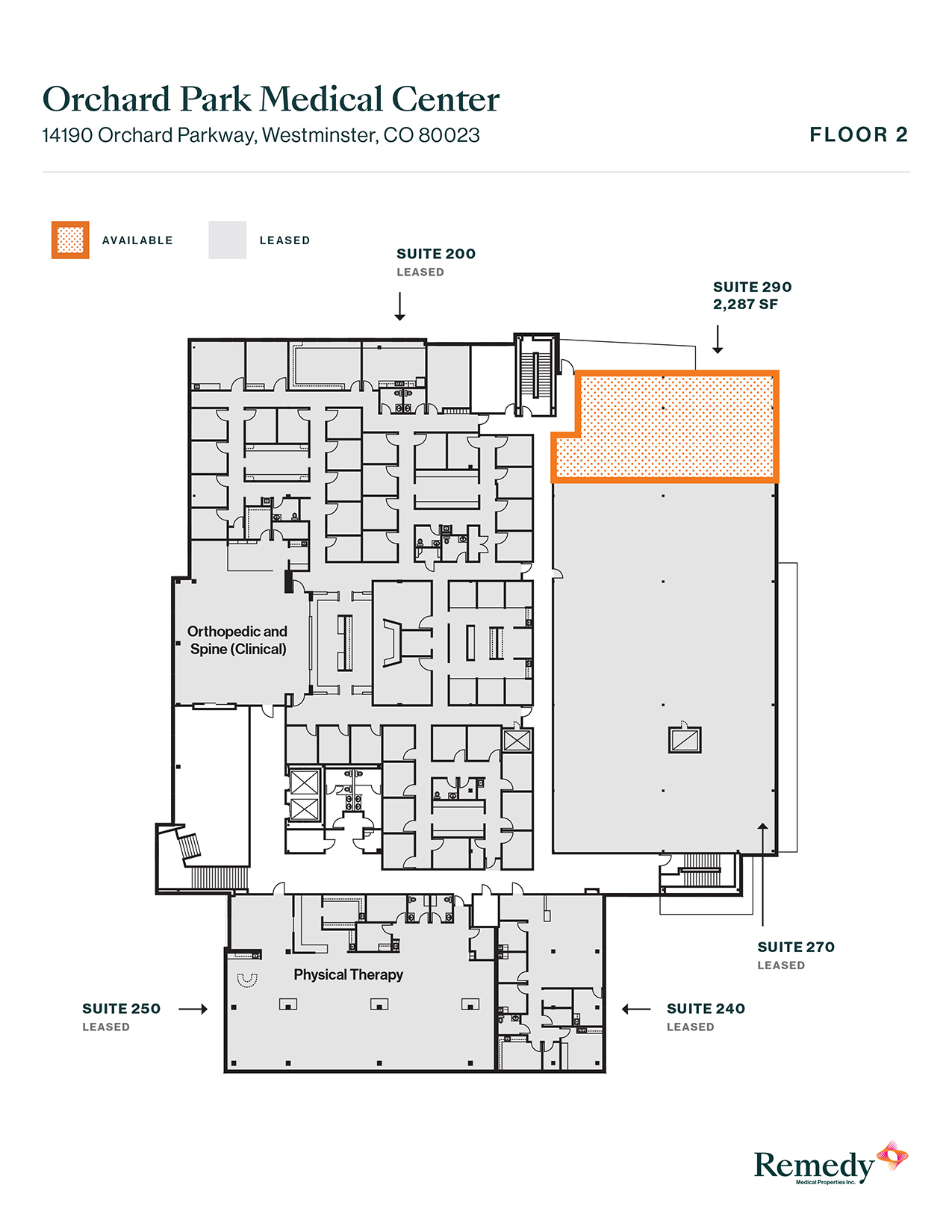 14190 Orchard Pky, Westminster, CO for lease Floor Plan- Image 1 of 1