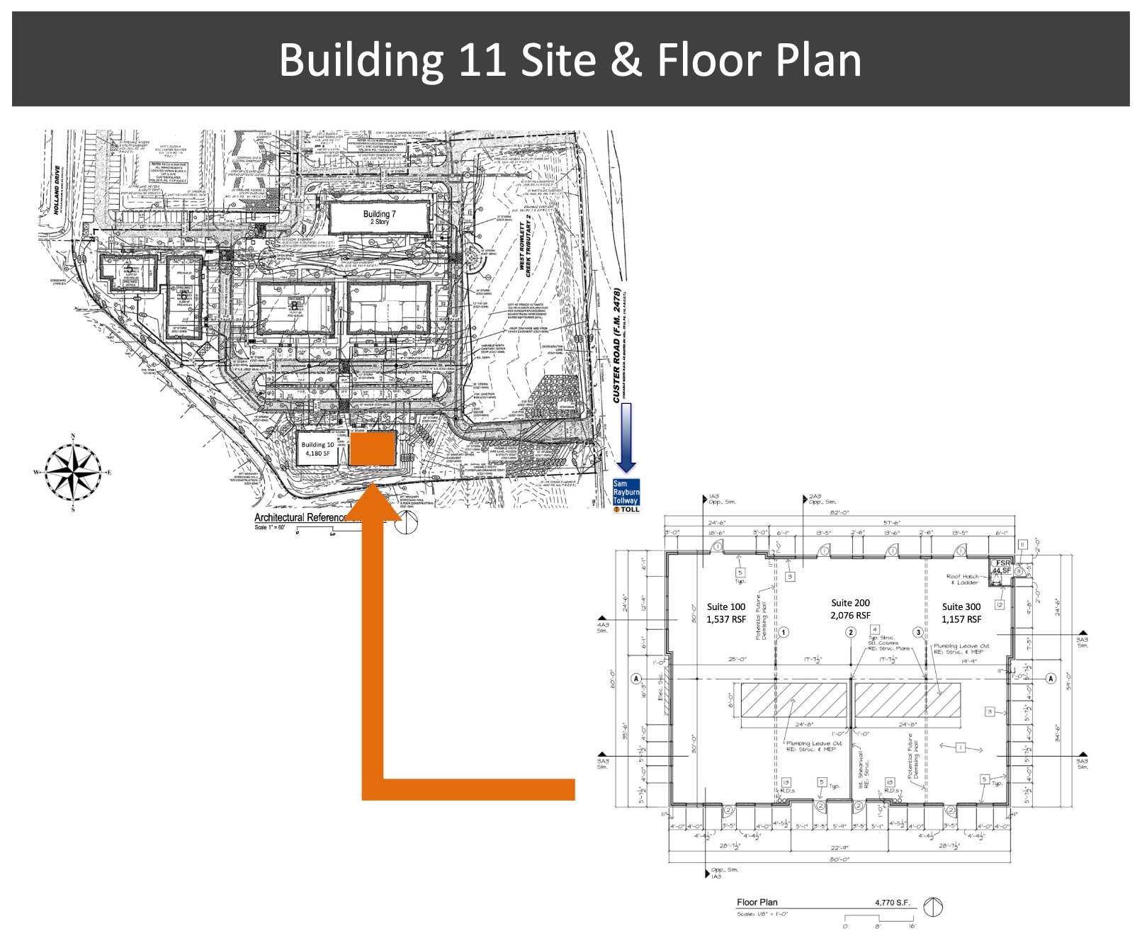 7101 Custer Rd, Frisco, TX for lease Floor Plan- Image 1 of 1