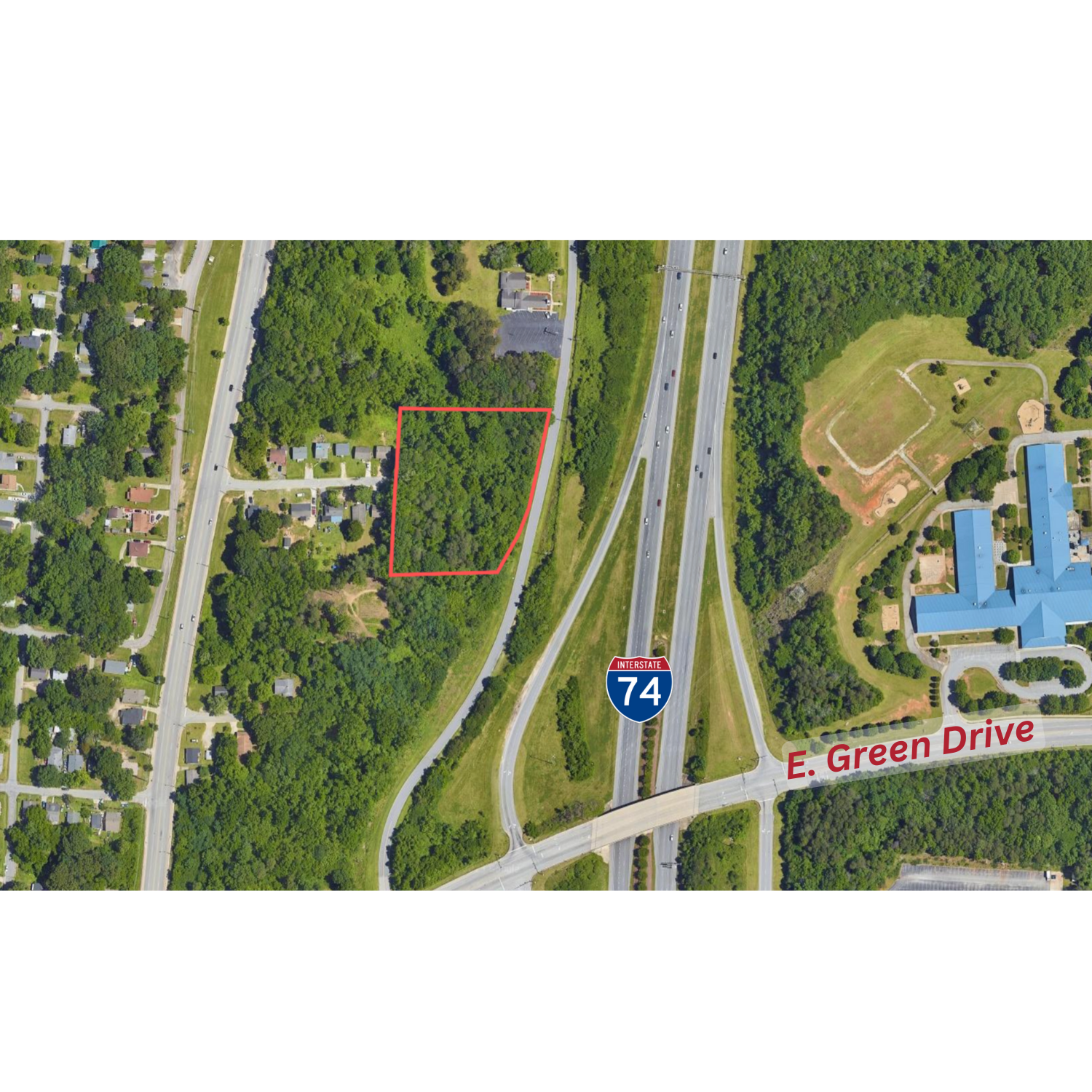 430 New St, High Point, NC for sale Plat Map- Image 1 of 1