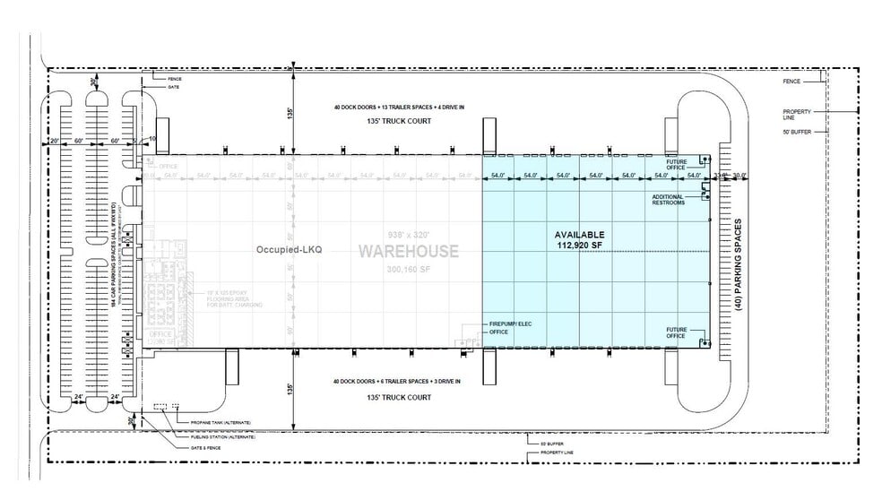 3700 Bryant Pky, Bryant, AR for lease - Floor Plan - Image 2 of 2