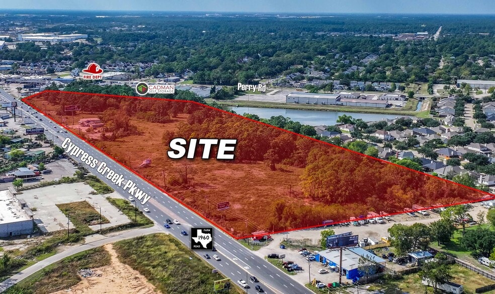 FM 1960 W OF SH 249, Houston, TX for sale - Aerial - Image 3 of 5