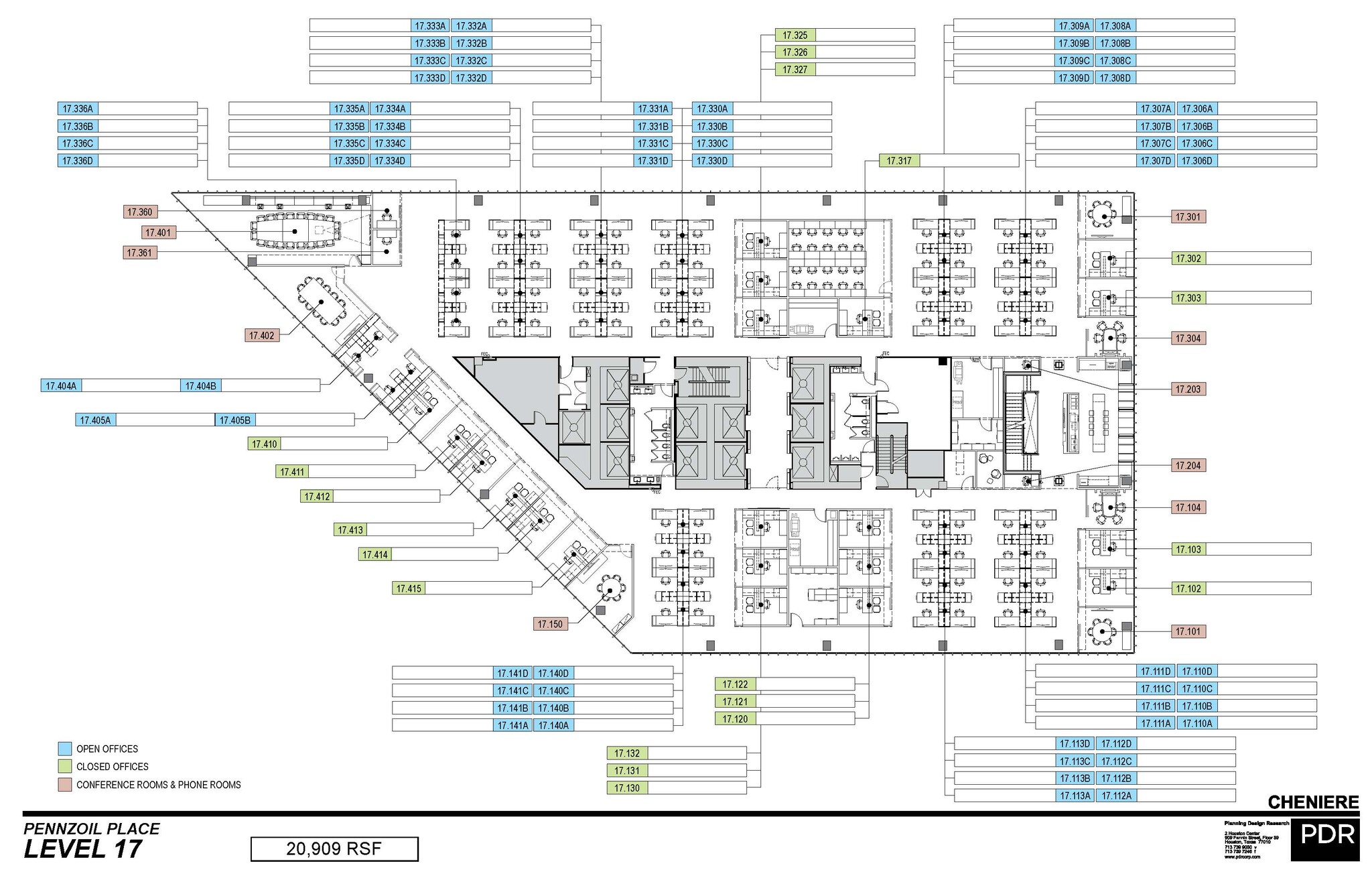 700 Milam St, Houston, TX for lease Floor Plan- Image 1 of 1