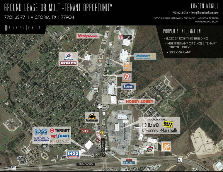 7701 N Navarro St, Victoria, TX for sale - Building Photo - Image 1 of 1