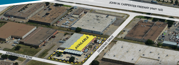 8400 Ambassador Row, Dallas, TX for lease - Building Photo - Image 1 of 2