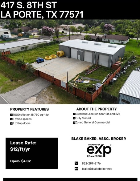 417 S. 8th St, La Porte, TX for lease - Building Photo - Image 2 of 2