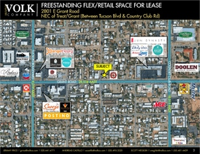 2801 E Grant Rd, Tucson, AZ - AERIAL  map view - Image1