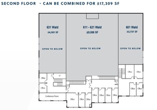 641-671 Wald, Irvine, CA for lease Floor Plan- Image 2 of 2