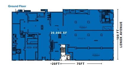 125 Lenox Ave, New York, NY for lease Floor Plan- Image 2 of 14