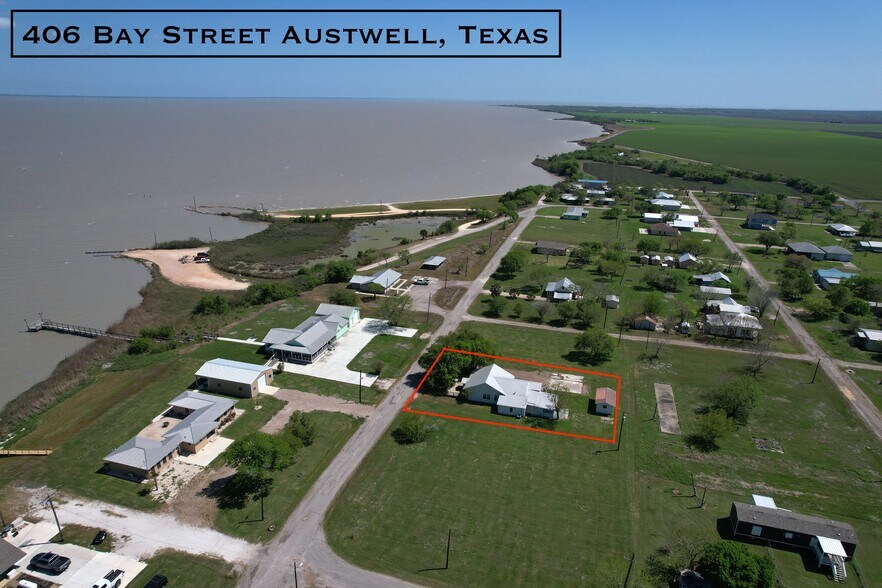 406 bay st, Austwell, TX 77950