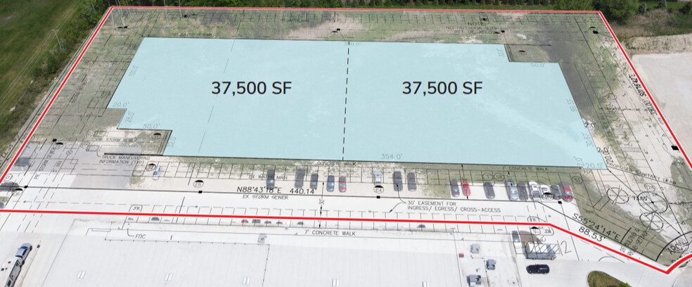 51865 Danview Technology Ct, Shelby Township, MI for lease - Site Plan - Image 3 of 3