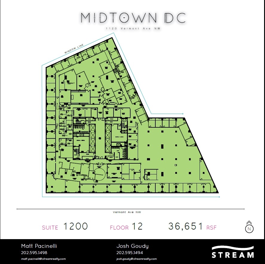 1120 Vermont Ave NW, Washington, DC for lease Floor Plan- Image 1 of 6