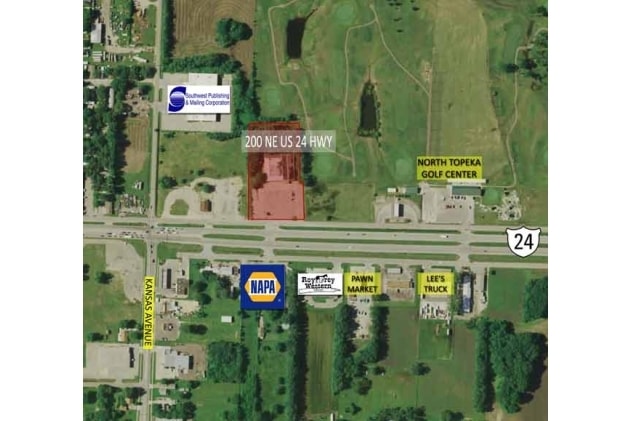 200 NE US 24 Hwy, Topeka, KS for sale Aerial- Image 1 of 1