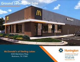 McDonald’s at Sterling Lakes - Drive Through Restaurant